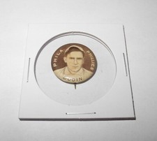 1910-12 Sweet Caporal Baseball Pin Red Dooin Philadelphia Phillies Near Mint