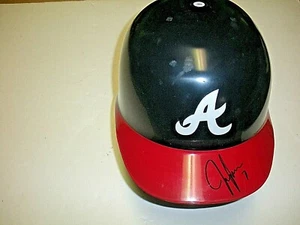 JEFF FRANCOEUR ATLANTA BRAVES JSA/COA SIGNIERTER AUTHENTISCHER HELM in Originalgröße - Bild 1 von 4