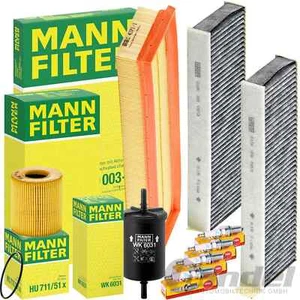 MANN FILTER INSPEKTIONSPAKET passend für CITROËN BERLINGO B9 PEUGEOT PARTNER - Bild 1 von 12