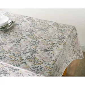 Blumen Tischdecke Wischen Sauber Esstisch PVC TISCHDECKE 132 x 178 CM - Bild 1 von 2