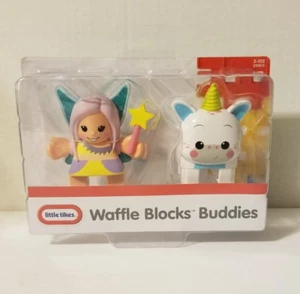 Little Tikes Waffle Blocks Buddies Princess & Unicorn - NEW - Picture 1 of 1