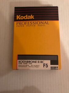 Kodabrome II RC F5 5x7 100 Sheets UNOPENED Photo Paper! New Old Stock
