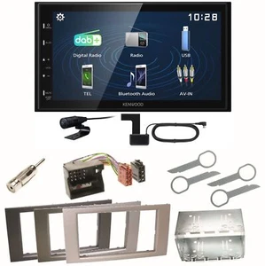 Kenwood DMX129DAB DAB+ Bluetooth Einbauset für Ford Focus C-Max Fiesta Transit - Bild 1 von 1