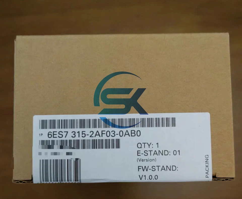 6ES7315-2AF03-0AB0 1PCS NEW SIEMENS 6ES7 315-2AF03-0AB0 Central Processing Unit - Image 1 of 1
