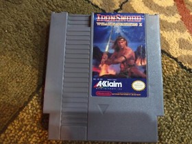 IronSword: Wizards & Warriors II (NES, 1989) testato funzionante