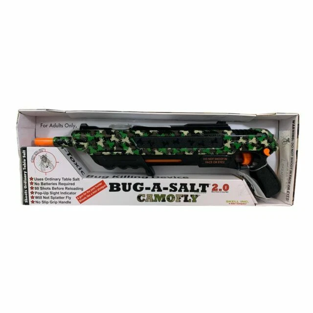 Bug-A-Salt Camofly 2.0 Fly Swatter Gun