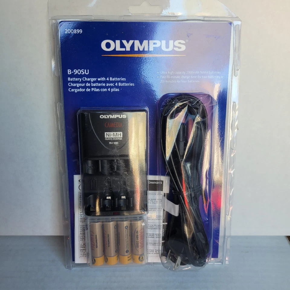 Olympus B90SU NiMH Quick Battery Charger for Digital Cameras B-90SU (200899)
