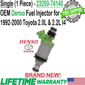 NEW OEM Denso 1Pc Fuel Injector for 95-99 Toyota Celia GT Hatchback 2-Door 2.2L - Picture 1 of 3