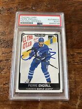 Pierre Engvall IP Signed O Pee Chee Card Psa Dna Coa Slab Maple Leafs Auto