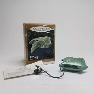 Hallmark Andenken Weihnachtsschmuck 1995 Romulan Warbird Light Magic Vintage - Bild 1 von 12