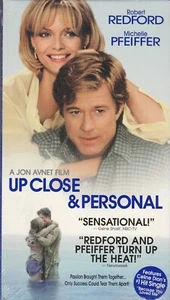 *UP CLOSE & PERSONAL* FACTORY SEALED NEW VHS TAPE 1996 ROBERT REDFORD - Picture 1 of 2