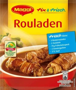 20 Bustine MAGGI FIX e Salsa Fresca ROLADEN dalla Germania Nuove  - Foto 1 di 1