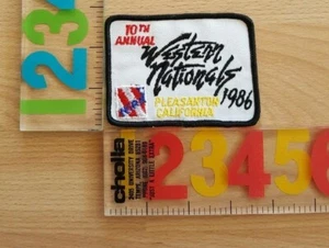 NSRA 1986 Western Nationals Pleasanton California Patch - Bild 1 von 2