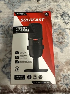 HyperX SoloCast - Micrófono USB (Negro) Foto 1 de 4