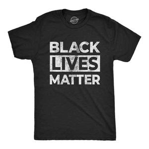 Camiseta Para Hombres Black Lives Matter Protesta Igualdad Anti-Racismo Movimiento BLM - Imagen 1 de 7