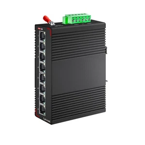 8-Port PoE Gigabit Industrial Ethernet Switch - 96W 48V Output, 16Gbps Switch... - Picture 1 of 8