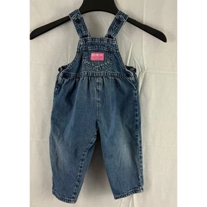 Mono de mezclilla OshKosh B'Gosh vintage hecho en Unión EE. UU. con lazo trasero 2T - Imagen 1 de 7