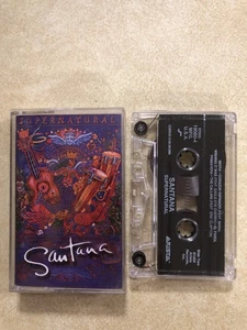 Santana Supernatural Cassette - Picture 1 of 2