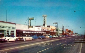 ESCENA CALLEJERA, MOJAVE, CALIFORNIA, POSTAL VINTAGE (EU91) - Imagen 1 de 2