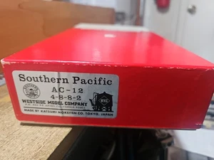 WESTSIDE MODEL AC-12 4-8-8-2 BRASS SOUTHERN PACIFIC CAB FORWARD NEW - Picture 1 of 16