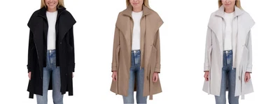 Halston Women's Belted Trench Coat - Image 1 of 4