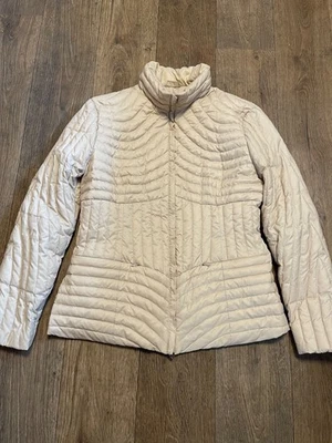 Moncler Women's Down Jacket with Zip, Size 5 - Image 1 of 4