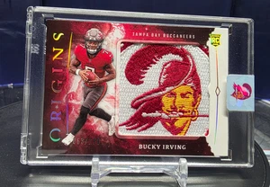 2024 Panini Origins Bucky Irving Jumbo Retro Creamsicle Bucco Logo Patch* READ🔥 - Picture 1 of 9