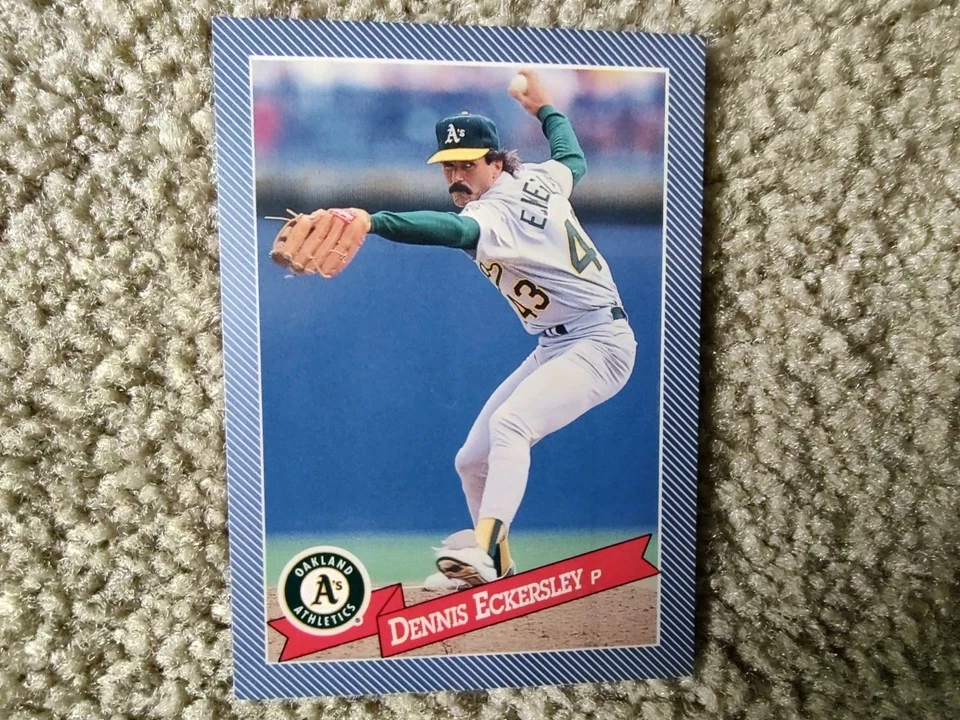 1993 Hostess Baseball Card #11 Dennis Eckersley - Image 1 of 1
