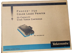 Tektronix 016-1800-00 Cyan High Capacity Toner for Phaser 750 NOS E3E - Picture 1 of 3