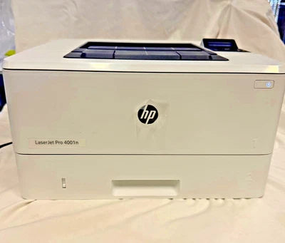 HP LaserJet Pro 4001n Laser Black & White Printer 2Z599F -only 9 pages printed - Image 1 of 4