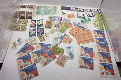 Lote de estampillas de Filipinas.Mezcla nuevas y usadas. Foto 1 de 4
