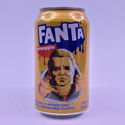 Pineapple Fanta Halloween 2 II Michael Myers 2025 edición limitada - 1 lata Foto 1 de 3