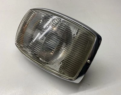 Mercedes W114 W115 Strich8 Scheinwerfer Blinker BOSCH Reflektor Chrom Flach H4 - Bild 1 von 4