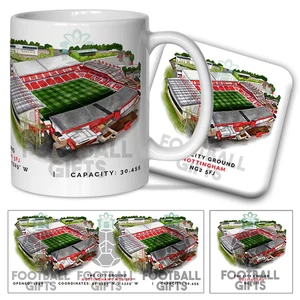 Forest Around The Grounds The City Ground Water Colour Mug & Coaster Set - Picture 1 of 1