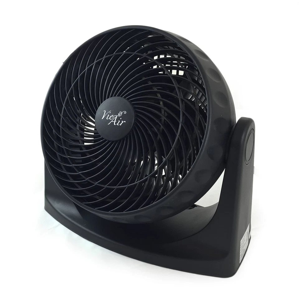 Vie Air 8 Inch High Velocity Wall Mountable Turbo Desk and Floor Fan - Image 1 of 1