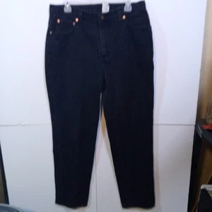 JORDACHE Size 38 Waist Ladies Blue Jeans Vintage - Picture 1 of 9