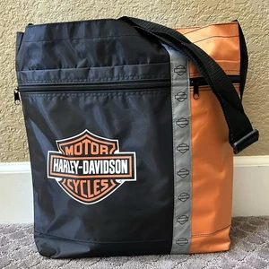 Harley-Davidson Shoulder Tote Bag Motorcycle Gear Rally Travel Accessory - Picture 1 of 10