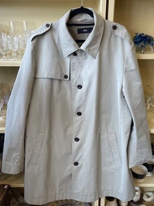 Gabardina gris Hugo Boss para hombre talla UK 58 - Imagen 1 de 24