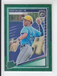 2025 Donruss Optic THEO GILLEN Green Scope Prizm /65 Rays #172 - Bild 1 von 2