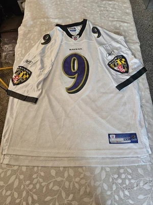 Camiseta Reebok NFL Baltimore Ravens #9 Steve Mcnair Talla XXL Foto 1 de 4