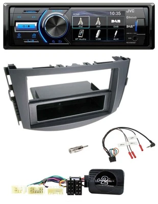 JVC Bluetooth Lenkrad USB DAB Autoradio für Toyota RAV-4 2006-2011 - Bild 1 von 4