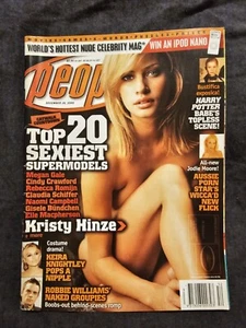 People magazine 2005 Dec 26,Jodie Moore,Kristy Hinze,Megan Gale,Robbie Williams - Picture 1 of 23