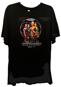 Coldplay Music of the Spheres World Tour 2022 T-Shirt Gr. 2XL XXL - Bild 1 von 2