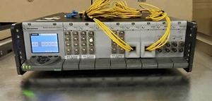 JDS Uniphase MAP+1111110 MAP Chassis / Mainframe & Controller With (7) Modules - Picture 1 of 12