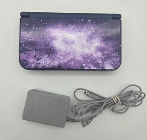 "New" Nintendo 3DS XL Purple Galaxy Edition VGC *no Stylus* W/ Charger - Tested  - Picture 1 of 15
