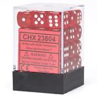Chessex Translucent 12Mm 36 D6 Red With White Dice Mtg Or Warhammer Pokemon
