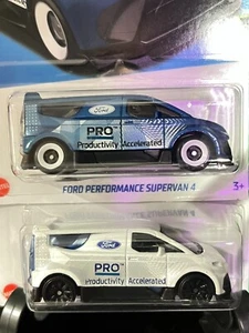 Hot Wheels Proformance Supervan 4 Blue and White - Picture 1 of 11