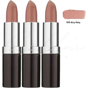 RIMMEL Lasting Finish Lipstick Smooth & Creamy 4g - 070 Airy Fairy *PACK OF 3* - Picture 1 of 5