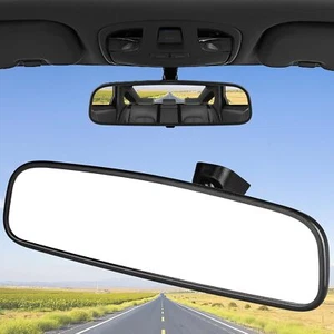 Inner Inside Interior 10 Inch Rearview Rear View Mirror Fit For Most Cars New - Picture 1 of 11