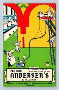 Andersen's Pea Soup California Postcard KV4592 Unposted - Picture 1 of 2